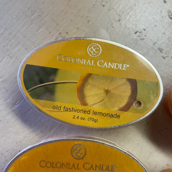 Colonial Candle Wax Melts Simmer Snaps Set of 4 BRAND NEW - Picture 2 of 6